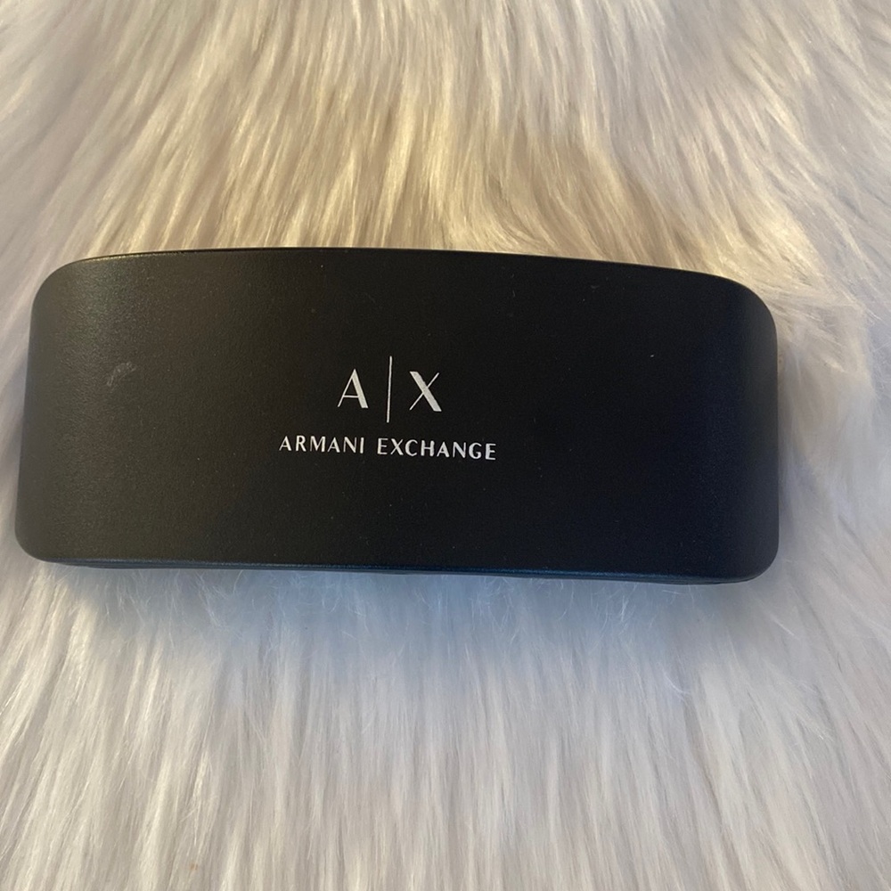 AX Armani Exchange, hard clam  shell glasses / sunglass case